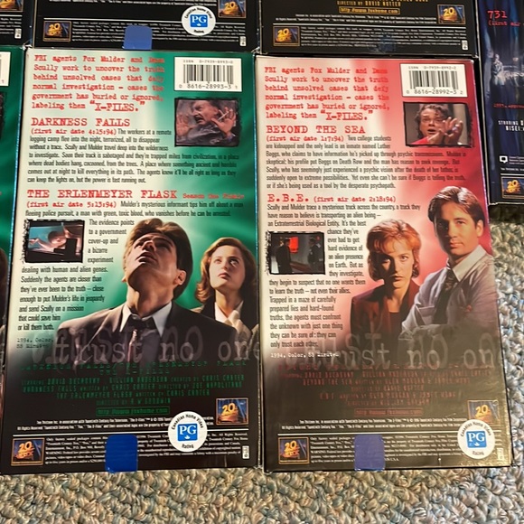 The X-Files, 6 VHS tapes - Picture 8 of 8